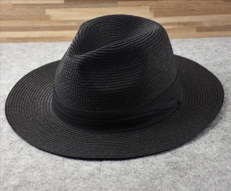 Foldable Big Head Circumference Sunshade Straw Hat