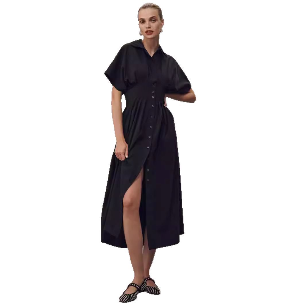 Waist-controlled Slim Fit Slimming Dress Long Shirt