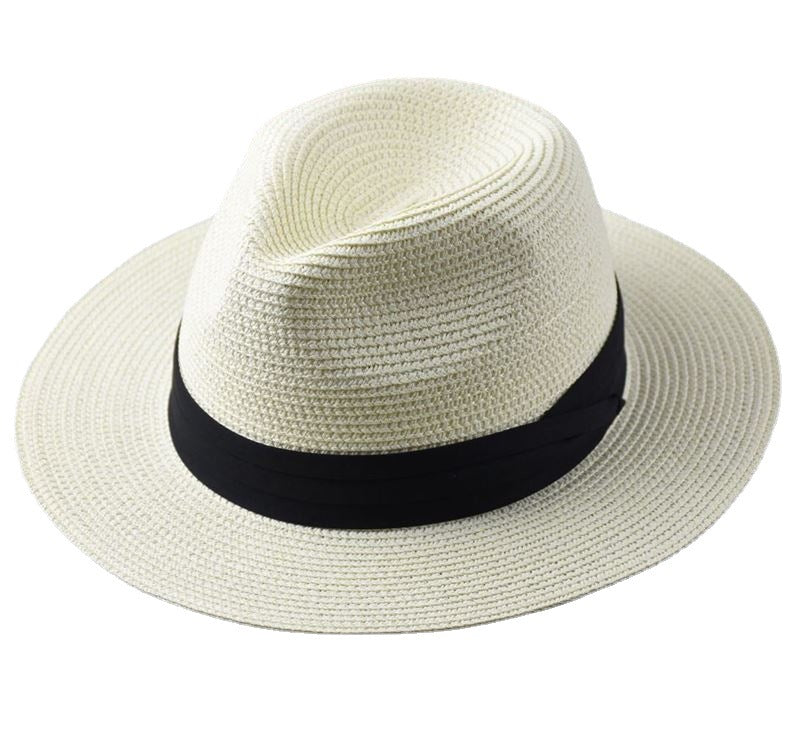 Foldable Big Head Circumference Sunshade Straw Hat