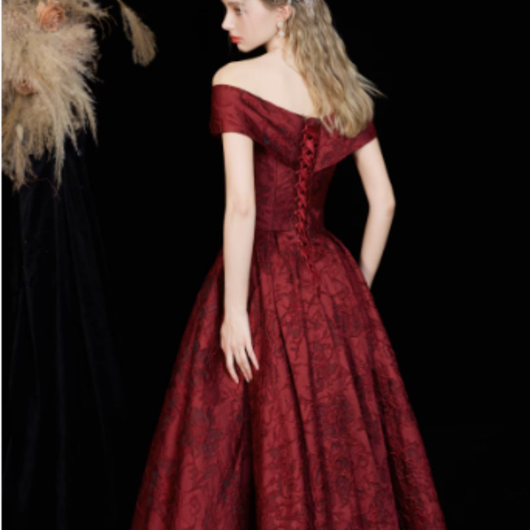 French Style Niche High-end Light Luxury Evening Gown