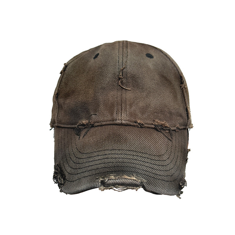 Rust Stains Dirt Stains Hat Embroidery