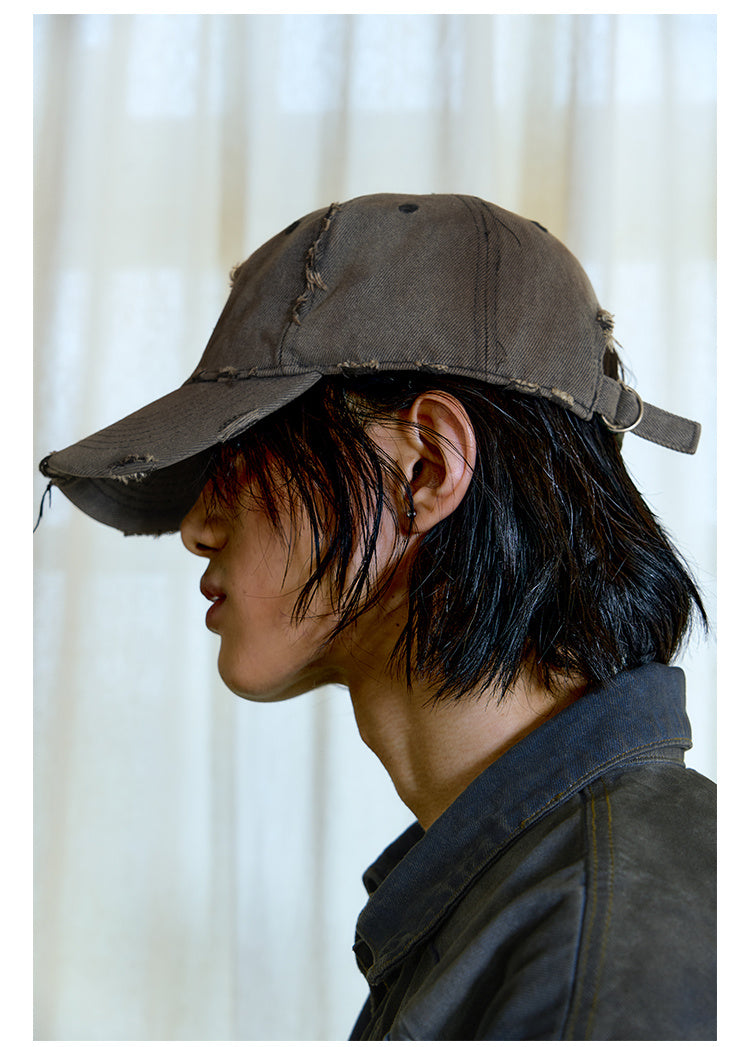 Rust Stains Dirt Stains Hat Embroidery