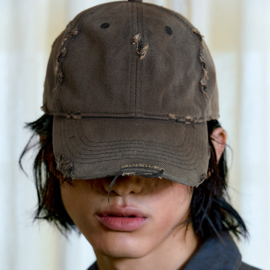 Rust Stains Dirt Stains Hat Embroidery