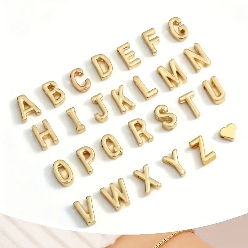 Bracelet Heart-shaped English Letters