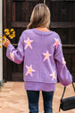 Aubrey Brushed Star Oversize Sweater-1