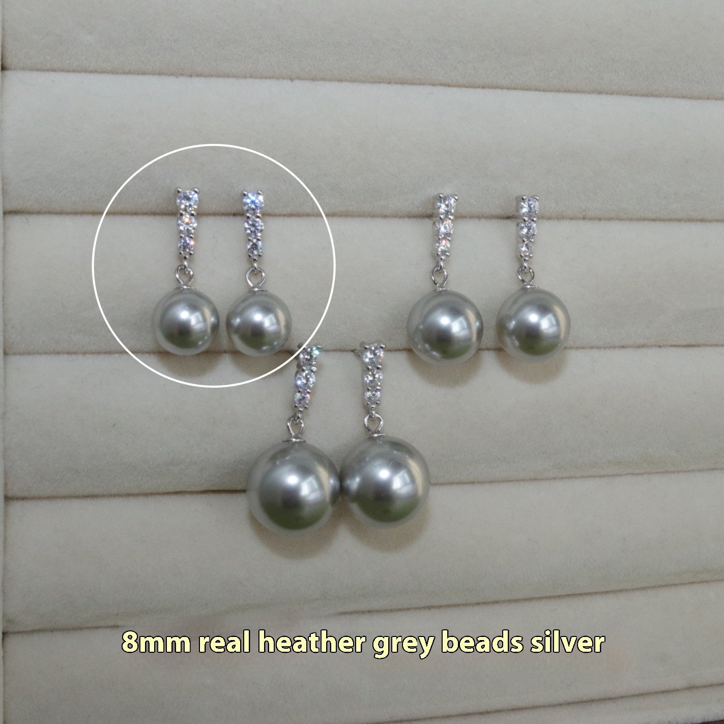 Pearl S925 Silver Stud Earrings For Women