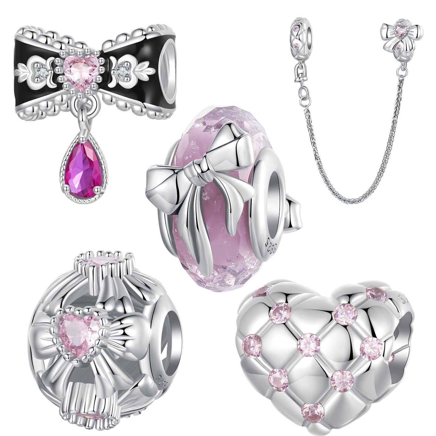 Romantic Bow Diy Bracelet String Beads Accessories