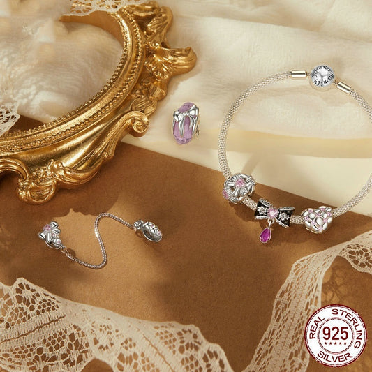 Romantic Bow Diy Bracelet String Beads Accessories