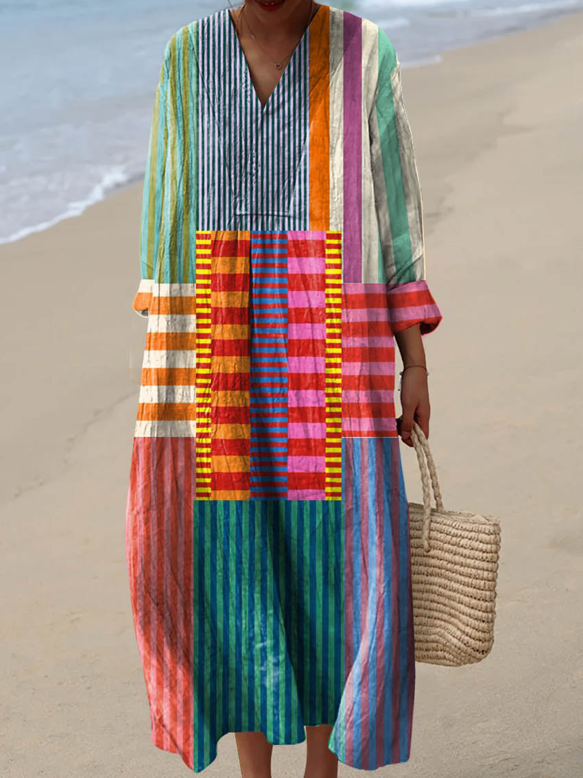 Women's Elegant Chic Loose Mid-length Dress
