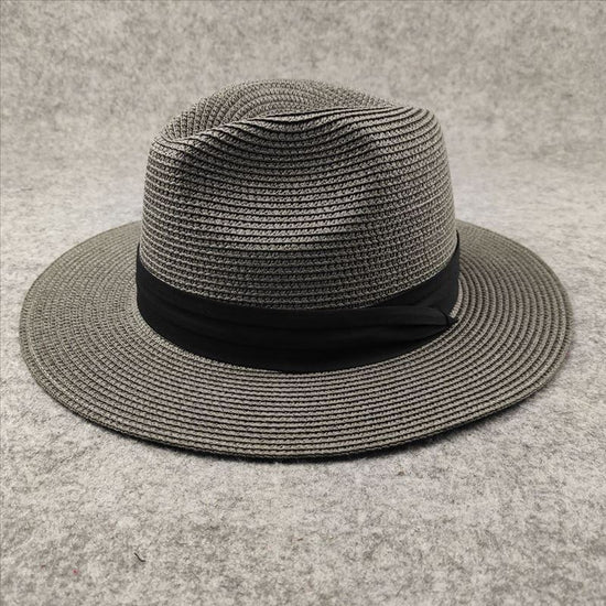 Foldable Big Head Circumference Sunshade Straw Hat