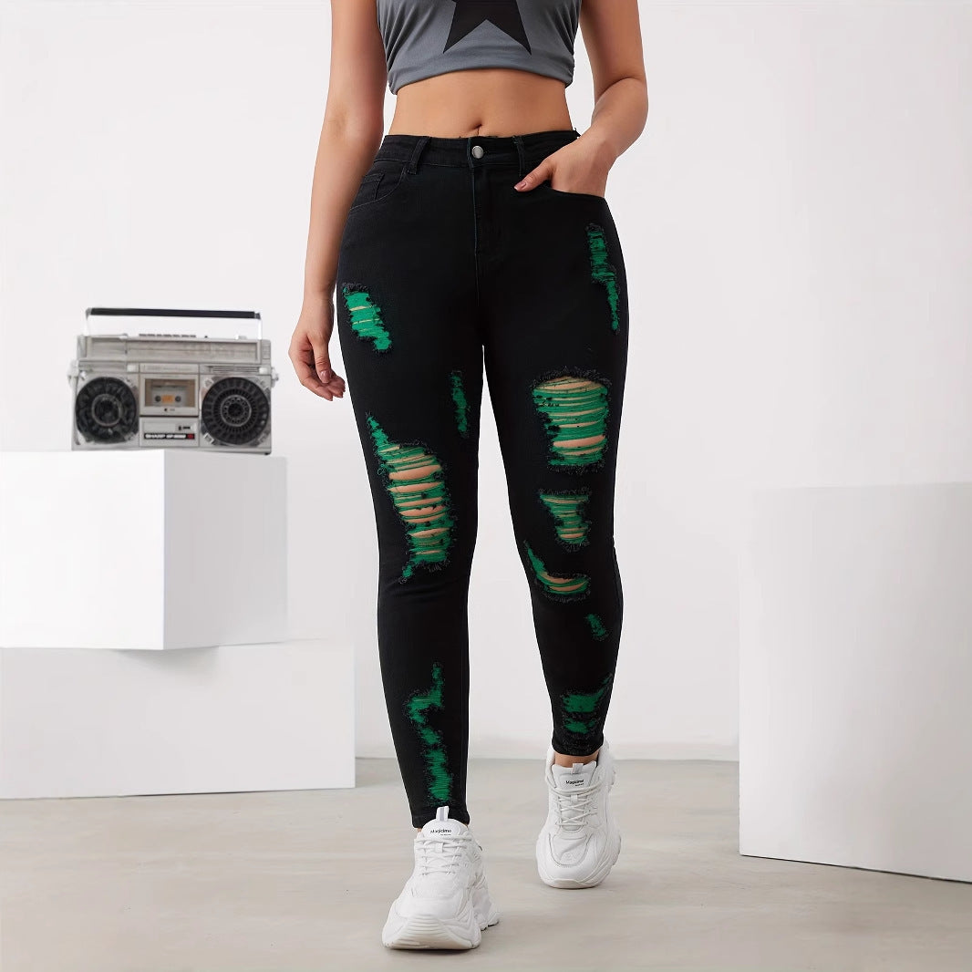 Slim Fit Skinny Hip Hop Stretch Women's Pencil Pants