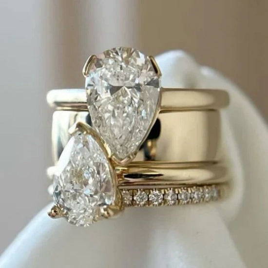 Fashion Micro Inlaid Zircon Ring