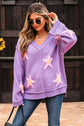 Aubrey Brushed Star Oversize Sweater-3