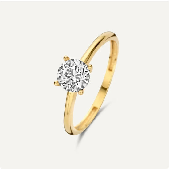 Open-end Zircon Ring Women&